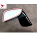 Free shipping 2pcs Carbon Fiber Style Rearview Side Mirror Cover Trim For Toyota 4Runner 2014-2021
