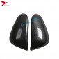 2pcs Carbon Fiber Style Rearview Side Mirror Cover Trim For Toyota 4Runner 2014-2024