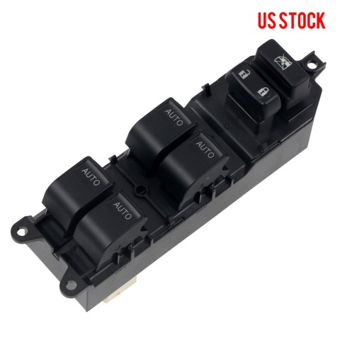 Not Suitable For Master Driving Switch with only one "auto" symbol!!!Free Shipping Lighted LED Power Window Switch Auto Down / Up for Toyota Tundra 1794, Platinum 2007-2021 / Sequoia 2008-2022