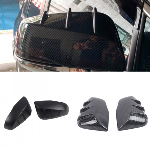 Only Fit For The mirrors with turn signals!!! Side Door Mirror Cover Trim 2pcs For Toyota RAV4 2019 2020 2021 2022 2023 2024