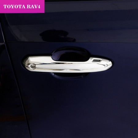  Beautost Fit for Toyota Highlander 2020 2021 2022 2023 2024 Door  Handle Cover Trims ABS (Chrome) : Automotive