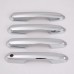 Free Shipping ABS Chrome Door Handle Cover Trim For Toyota RAV4 2019 2020 2021