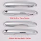  ABS Chrome Door Handle Cover Trim For Toyota RAV4 2019 2020 2021 2022 2023 2024 / Highlander 2020-2023