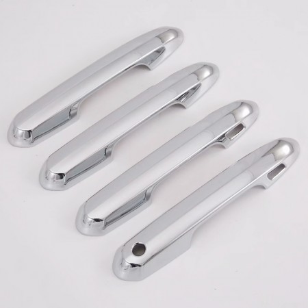 Free Shipping ABS Chrome Door Handle Cover Trim For Toyota RAV4