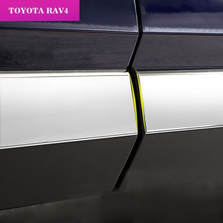 ABS Side Door Body Molding Cover Trim For Toyota RAV4 2019 2020