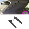 ABS Rear Window Side Stripe Cover Trim For Toyota RAV4 2019 2020 2021 2022 2023 2024