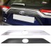 ABS Chrome Rear Door Trunk Lid Cover Trim For Toyota RAV4 2019 2020 2021 2022