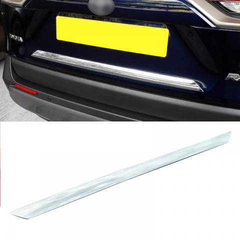 ABS Rear Door Trunk Lid Decoration Trim Cover For Toyota RAV4 2019 2020 2021 2022