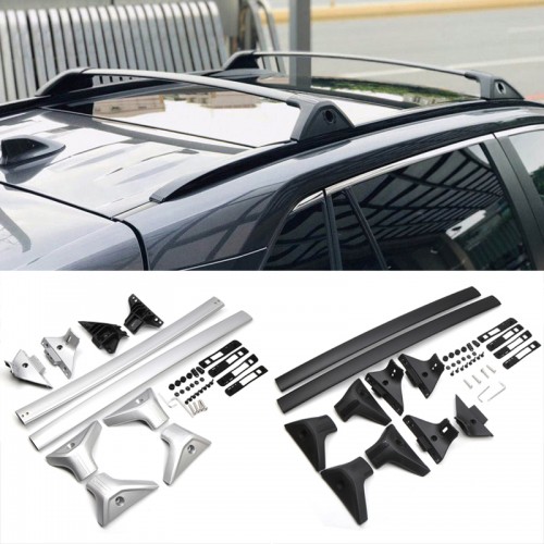 Cross Bar Roof Baggage Luggage Rack Rail Side Bar Set For Toyota RAV4 2019 2020 2021 2022 2023 2024 2025