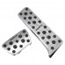 Free Shipping 2pcs Aluminum Fuel Gas Brake Footrest Pedal Replacement For Toyota RAV4 2019 2020 2021 2022