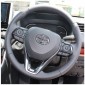  Interior ABS Carbon Style Steering Wheel Cover Trim For Toyota Corolla CROSS 2020-2023