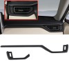  Matt Black Front Side Air Condition Vent Cover Trim For Toyota RAV4 2019 2020 2021 2022 2023 2024 LHD