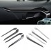 Free Shipping Carbon Style Inner Inside Door Decorative Covers For Toyota RAV4 2019 2020 2021 2022