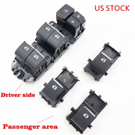 For Toyota Rav4 Auto Accessories Car Window Switch Button Trim Left Hand Driving