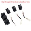 Free Shipping Lighted LED Power Single Window Switch for Toyota Corolla 2020-2022 LHD