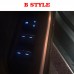 Free Shipping Lighted LED Power Single Window Switch Blue Color For Toyota RAV4 RAV 4 2019 2020 2021 2022 LHD