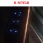 OEM Lighted LED Power Single Window Switch Blue Color For Toyota RAV4 RAV 4 2019 2020 2021 2022 2023 2024 / Toyota BZ4X 2022-2023 LHD