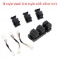 Lighted LED Power Single Window Switch for Toyota RAV4 2019-2023 RHD