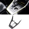  Carbon Style RHD Interior Center Console Gear Shift Cover Trim For Toyota RAV4 2019 2020 2021 2022 2023 2024