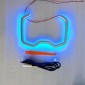 LED Light Inner Water Cup Holder Decoration Cover Trim For Toyota RAV4 2019 2020 2021 2022 2023 2024