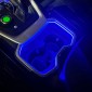 LED Light Inner Water Cup Holder Decoration Cover Trim For Toyota RAV4 2019 2020 2021 2022 2023 2024