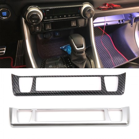 Free Shipping ABS Red Interior Engine Start Button Cover Trim 1pcs For  Toyota RAV4 2019 2020 2021 2022 2023 2024