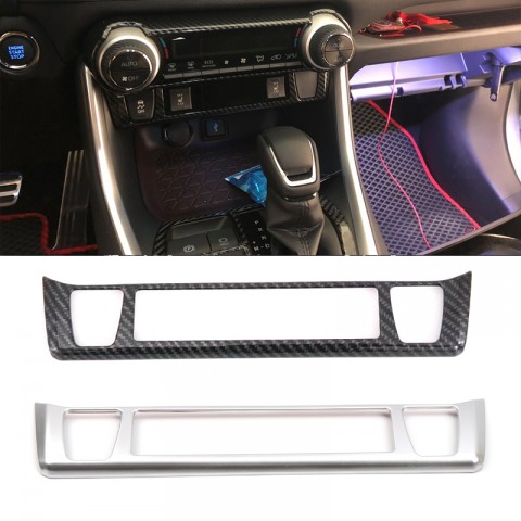 Free Shipping High-Equipped Car Seat Heating Button Cover Trim 1pcs For Toyota RAV4 2019 2020 2021 2022