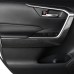 Free Shipping ABS Inner Door Handle Cover Armrest Moulding Trim For Toyota RAV4 2019 2020 2021 2022