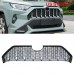 Ship to US only!!!Free Shipping Maserati Style Front Bumper Grille Cover Trim For Toyota RAV4 2019 2020 2021 Suitable without radar sensor