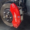 Red Style Front & Rear Brake Disc Caliper Covers 4pcs For Toyota Highlander 2020 2021 2022 2023(Suitable for 18 &19 inches)