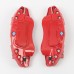 Free Shipping Red Style Front & Rear Brake Disc Caliper Covers 4pcs For Toyota RAV4 2019 2020 2021 2022(18 or 19 inch wheels)