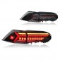 Plug and play Tail Lights Led Tail Lights Rear Lamp 2pcs For Toyota RAV4 2019-2024 Not suitable for Prime