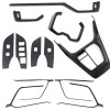  Anti-glare, Matte Black Coverage Kit For Toyota RAV4 2019 2020 2021 2022 2023 2024