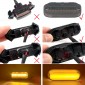 Not suitable for prime & adventure!!! PLUG & PLAY Snap-in installation LED Front Grille DRL Amber Lighting Kit For Toyota RAV4 2019 2020 2021 2022 2023 2024