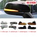 Free Shipping LED Side Mirror Sequential Dynamic Turn Signal Light For TOYOTA RAV4 2019 2020 2021 2022 / Highlander 2020-2022