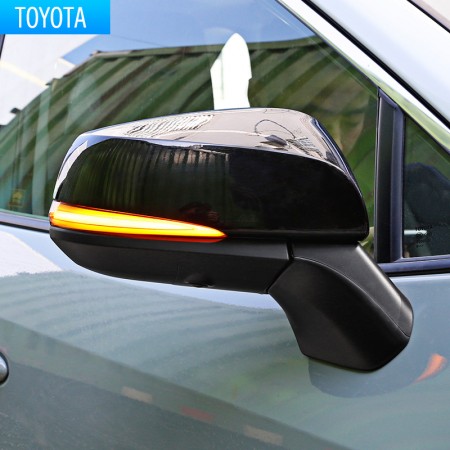 Alphard 2015 Side Mirror Turn Signal Light Smoke #YC For Toyota RAV4 2019+ 