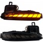  LED Side Mirror Sequential Dynamic Turn Signal Light For TOYOTA Tacoma 16-22