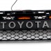 Free Shipping 2Piece Front Bumper Grille Replacement with LED Lights For Toyota 4Runner 2010-2013