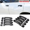 The limited version cannot be fully covered! ! ! Door Handle Cover Trim For Toyota 4Runner 2010-2024