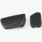  2pcs Aluminum Fuel Gas Brake Footrest Pedal Replacement For Toyota 4Runner 2010-2024