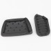 Free Shipping 2pcs Aluminum Fuel Gas Brake Footrest Pedal Replacement For Toyota 4Runner 2010-2021