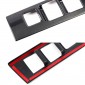  LHD Inner Door Armrest Window Lift Cover Trim 4pcs For Toyota 4Runner 2010-2024