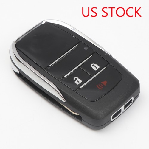 Toyota Modified Flip Folding Remote Blank Key Shell - must have G-Key For 4runner 2010-2024