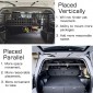 Modular Storage Molle Panel System Trunk Shelf Luggage Carrier Cargo Racks Trunk Organizer Aluminum Alloy Whole Kit For TOYOTA 4RUNNER 2010-2024