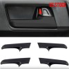 Limit discounts!!!Matte Black Inner Handle Cover Trim 4pcs For Toyota 4Runner 2010-2024