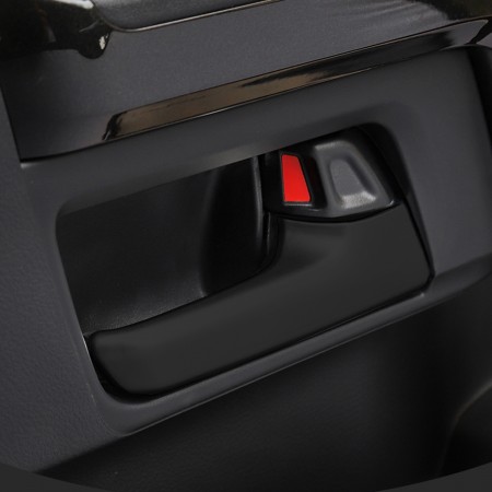 Matte Black Inner Handle Cover Trim 4pcs For Toyota 4Runner 2010-2024