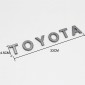  Front Bumper Grille TOYOTA Emblem Logo Nameplate For Toyota 4Runner(Not suitable for OEM grille)