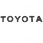  Front Bumper Grille TOYOTA Emblem Logo Nameplate For Toyota 4Runner(Not suitable for OEM grille)