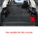 Stainless Inner Rear Sill Bumper Cover Plate 1pcs For 2014-2021 Toyota 4Runner 5 seats