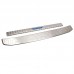 Free Shipping Stainless Inner + Outer Rear Sill Bumper Cover Plate 2pcs For 2014-2021 Toyota 4Runner TRD & SR5 5 seats